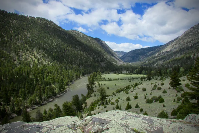 Yellowstone, hiking, backpacking, trekking, wilderness, Black Canyon